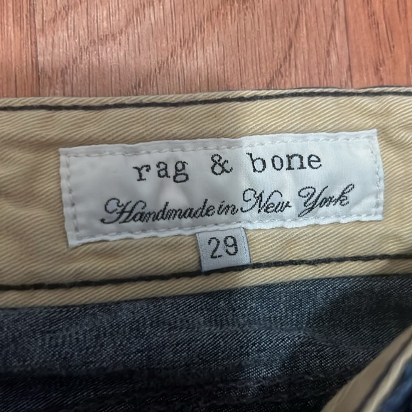 Rag & bone Dark Wash Jeans Sz 29 - Picture 6 of 10